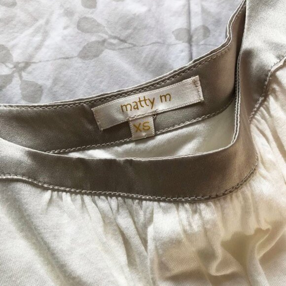 Matty M | Navy Pinstripe Dress | XS - Picture 4 of 8